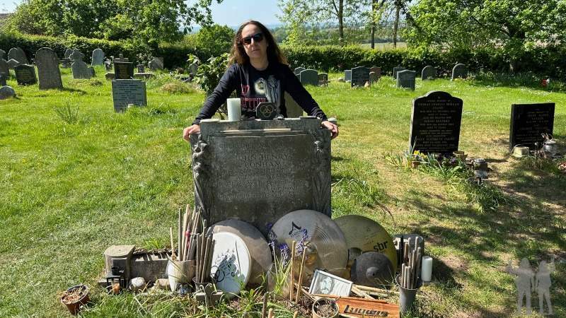 lapida y tributo John Bonham