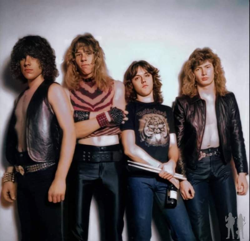 Primera formación de metallica